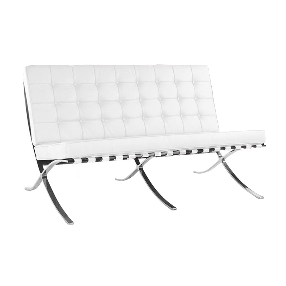 Sillón Barcelona Doble en Cuero